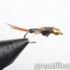 1 dozen (12) - Copper John - Black - Bead Head - Image 3