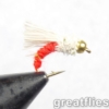 1 dozen (12) - Serendipity - Red - Bead Head