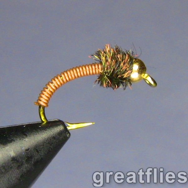 1 dozen (12) – Pheasant Tail Nymph – Flash Back – Bead Head – Great Flies