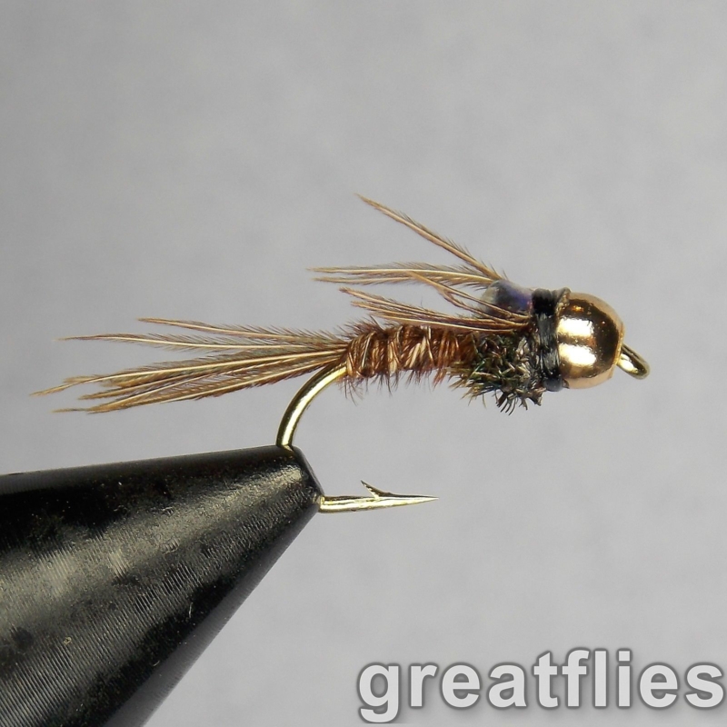 1 dozen (12) – Pheasant Tail Nymph – Flash Back – Bead Head – Great Flies