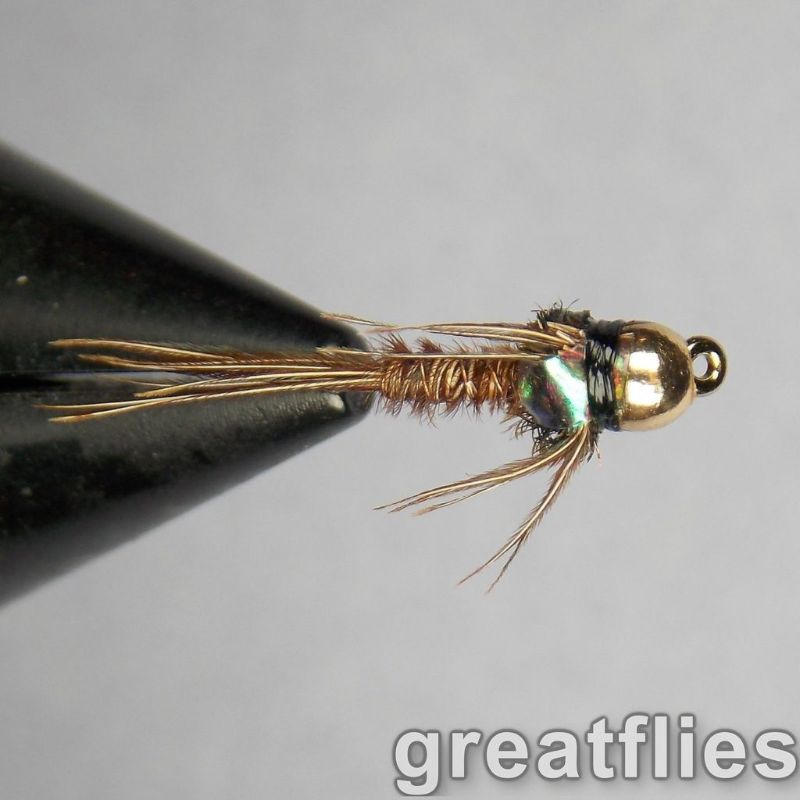 1 dozen (12) – Pheasant Tail Nymph – Flash Back – Bead Head – Great Flies
